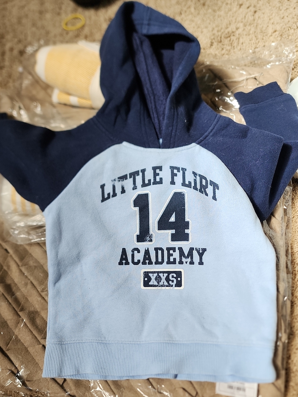 18-24 Months Jumping Beans 'Little Flirt' Hooded Sweatshirt
